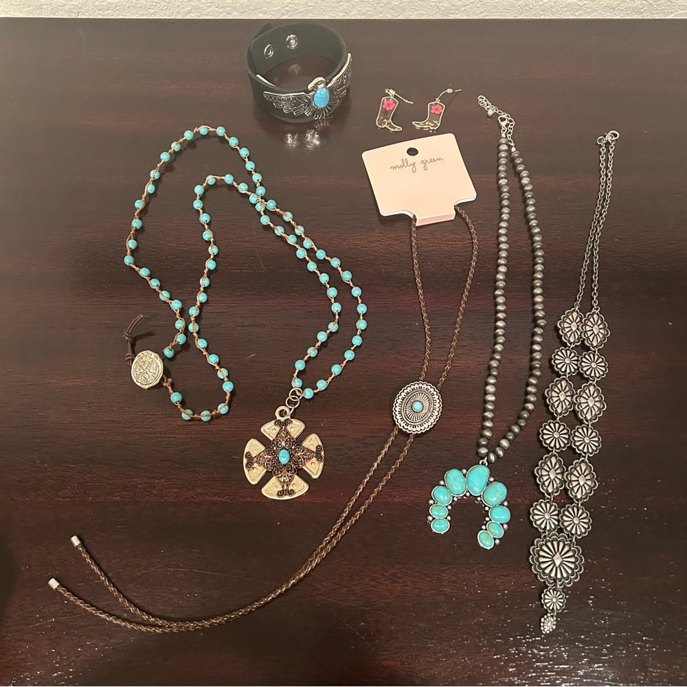 Country Turquoise Jewelry Bundle | Western Style